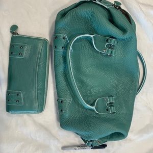 Cole Haan Satchel and matching wallet